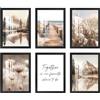 HALFLEMART 2cm 6Pcs A4 Cornice per Foto con Plexiglas HD, Cornice in Legno Nera 20x30cm, Cornice Portafoto per Pareti e Tavoli Orizzontali o Verticali per Foto, Immagini, Poster, Puzzle, Documenti, Diplomi