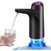 Wowfast Pompa per bottiglie d'acqua, distributore di acqua elettrico, ricarica USB, pompa automatica per acqua potabile, 5 galloni, per casa, campeggio, ufficio, cucina, scuola, con tubi, cavo di ricarica