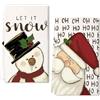 Hoqque Decorazioni Natalizie Strofinacci Cucina Set 40×60 Asciugamani Addobbi Natalizi per la Casa Canovacci Christmas Decorations Natale Accessori Tavola Decori Regali Natalizia Decorazione