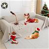 Loiion Copri Divano Impermeabile, Copri Divano per Cani, Copridivano 2 Posti Mobili Protector, Copridivani Impermeabile Resistente Alle Macchie E Ai Graffi per Cani e Gatti, Marrone Chiaro, 300x180cm