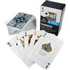 Bullets Playing Cards, Rommee - Cartoncini in plastica, 2 caratteri angolari, indice standard, 57 x 88 mm