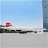 TGRCM-CZ 1/168 Concorde Supersonic Airliner Modello Aereo, Giocattoli in lega di zinco Diecast Auto con suoni e luci per collezionisti e bambini 3 anni di compleanno