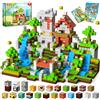 ToyUnited Costruzioni Magnetiche con Portale Magico - 200 Pezzi per Avventure nel Bosco Incantato | Giocattolo Educativo per Bambini 3-7 Anni