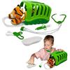 My Little Vet Basket - Set Cucciolo di Tigre di Deluxebase, Kit Giocattolo Veterinario per Bambini. Un carinissimo Set a Tema Animale Ideale per Giochi d'immaginazione
