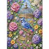 HUADADA Puzzle da 500 pezzi, puzzle da 500 pezzi, per adulti, classici puzzle, regalo con fiori