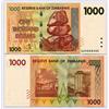 RBZ UNC, Banconota da 1000 dollari dello Zimbabwe, Del 2007, Banconote dal mondo, Inflazione