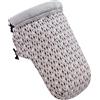 JYOKO KIDS Sacco Copripiedi Invernale Compatibile con Ovetti, Seggiolini Auto e Passeggini | Morbido Pile Teddy Extra Caldo | Prodotto in Spagna (BLACK RAYO, FLEECE - 80 Cm)