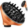 Fixbetter Diffusore Di Capelli Per Dyson Airwrap Styler HS05 HS01, Accessorio Conversione In Asciugacapelli Con Superficie In Ceramica, Oro