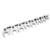 mongtsamz Chiave Zampa Set, 8 Pezzi Chiavi Metriche a Zampa di Gallina 10-19 mm Set Chiavi a Cricchetto per Riparazioni Automobilistiche