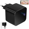 LXMIMI Telecamera Nascosta Wifi 5G, Telecamera con Caricatore USB