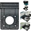 Adaptool Adattatore per binario di guida per router compatibile con Makita Trimmer DRT50 RT0700 RT001G 40v18v Compatibile con Makita Festool Seghe a immersione
