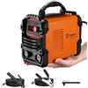 DEKO Mini saldatore a bastone：DEKO 140A 220V MMA ARC Welder per la riparazione a casa, saldatura dei metalli, fai da te, saldatrice portatile con tracolla regolabile per i saldatori