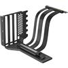 GLOTRENDS Staffa di supporto per GPU a 2 slot con Cavo Riser PCIe 5.0 da 180 mm per Montaggio Verticale GPU, compatibile con RTX5090 RTX4090 RX9070 RX7900,PC Cases with Open PCI 7/8-slot Design