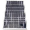 Fockety Caricabatteria Solare, Caricabatteria da Pannello Solare 30W 12V Caricabatteria da Pannello Solare IP65 Clip a Coccodrillo Incorporati Manutentore Caricabatteria per Viaggi in