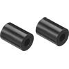 PATIKIL Tondo Distanziatore Rondella, 200pz Nylon 3.2mm ID x 7mm OD x 10mm L per M3 Viti Blocco Stampante 3D TV Parete Montaggio Elettrico Presa, Nero