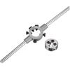 QUARKZMAN Set Chiavi Maschio Filettatore Dado Rotondo 5/16-24 Unf Supporto 25mm (Adatto Filettature 5/16 (Unc/Unf) / Metriche M7-M9 / Dadi 25mm Od) Riparazione Filetti Bulloni