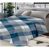 Home Tresor Trapunta Invernale Matrimoniale Imbottita Piumone Caldo Letto 2 Piazze 250x250 cm Coperta Morbida e Soffice Autunno Inverno Copriletto Traspirante Anallergico - Gioia 54