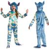 Disney Tuta per bambini Lilo & Stitch Mummy Stitch, con licenza ufficiale, perfetta per Halloween, con divertente motivo Mummy Stitch, per età 3-4, 4-6, 7-8 anni