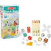 Melissa & Doug Blockables Amici della Fattoria - Set di Costruzioni in Legno con Blocchi Collegabili (16 Pezzi), Gioco Creativo e Educativo, Regalo per Bambini e Bambine, 2+ Anni - Certificati FSC