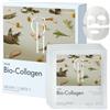 Philippe Cosmetics Maschera Viso Coreana al Collagene - 4 Pezzi, Maschere per Skincare per Donna, per Pelle Secca, Pori e Trattamento delle Rughe Antiage