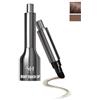 Sevich Fondotinta per Capelli Powder & Brush 2 in 1, Nasconde Istantaneamente La Caduta Dei Capelli. Per Capelli Diradati, Sopracciglia E Barba. 48h Trucco Permanente, Nero 1.5ml