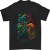 Gil dan Magiche Funghetti Psichedelici Trippy LSD Maglietta Uomo 100% Cotone