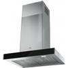 Franke Cappa a Parete 60 cm Acciaio Inox e Cristallo nero Classe A+ Mythos Franke FCR 625 TC BK XS - 325.0653.923