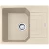 Franke Lavello da Incasso Fragranite 1 Vasca con Gocciolatoio Reversibile 62 x 50 cm Avena Serie Urban Franke UBG 611-62 114.0686.741