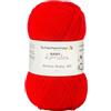 Schachenmayr "Bravo Baby" 185 9801212 - Filato per Maglieria a Mano, Filato per Uncinetto, Adatto per Neonati, 100% Acrilico, Colore: Rosso, 6 x 12 x 6 cm
