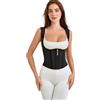 ZCJ Body Contenitivo Modellante Donna - Intimo Snellente Dimagrante con Spalline Regolabili, Materiali Elasticizzati e Rinforzo Pancera per Effetto Dimagrante Naturale, 3XL Nero