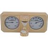 SPIRATO Sauna - Termometro igrometro con clessidra