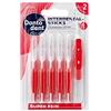 DONTODENT Spazzole interdentali rosso 0,5 mm ISO 2, 1 x 6 pezzi