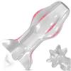 BDSMYOU Plug Anale Cavo Anal Plug Dilatatore Anale,Sex Toys Dilatatore Ano per Donna Uomo,Plug Analesex Toy Anali Tunnel Speculum,Peretta per Lavaggio Ano,Sexytoysys Coppia (Trasparente, XL)