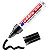 Edding 550 Marcatore Permanente, Nero, Blister 1Pz, Punta a Scalpello 3-4 Mm, Impermeabile, Asciugatura Rapida Senza Sbavature, per Cartone, Plastica, Legno, Metallo, Vetro e Tessuto