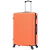 CELIMS - Valigia Grande 23 kg Rigida Arancione Leggera | Valigia da Stiva 75cm Donna | Lucchetto Integrato | ABS | Trolley Grande 75cm con 4 Ruote