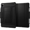 Spigen Cover Rugged Armor Pro Compatibile con iPad Pro 12.9 polici 6 Generazione (2022) e iPad Pro 12.9 polici 5 Generazione (2021) con supporto per Apple Pencil - Nero