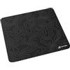 LexonElec x ATTACK SHARK Tappetino Per Mouse Da Gioco Medio, 17,72*15,75*0,16 inch, Base In Gomma Antiscivolo, Ottimizzato Per Sensori Da Gioco, Tappetino Per Impermeabile Per e-Sport-Nero Contorno