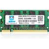 motoeagle DDR2 667MHz SODIMM 2GB PC2 5300S Ram, 2Rx8 PC2 5300S Non-ECC CL5 200-Pin Memoria Laptop