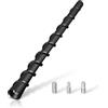 TUOLNK Sostituzione dell'antenna aerea di auto universale TUOLNK per camion per veicoli, antenna AM/FM/DAB con viti M4 M5 M6 7inch (18 cm)