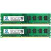 motoeagle PC3L 12800U 8GB Kit (4GBx2) DDR3L 1600MHz UDIMM Ram, 4GB 2Rx8 PC3 12800U 1.35V CL11 240-Pin Memoria Desktop