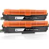 MEGOFFICE TN247 Toner Nero Compatibile con Brother TN-247BK TN247BK toner 2 Nero