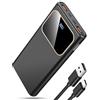 Coucur Power Bank 10000mAh, 22.5W Ricarica Rapida Powerbank per iPhone 16/15/14/13/12/11 Samsung Xiaomi etc, Leggero Caricatore Portatile con 3A USB-C Ingressi e Uscite Compatibile con Android iOS 2025