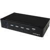 StarTech.com Switch Commutatore KVM a 4 Porte DisplayPort con Hub USB 3.0 - 4K [SV431DPU3A2]