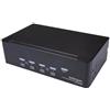 StarTech.com Switch KVM a 4 porte per Dual DisplayPort - 4k 60Hz TASTIERA TEDESCA [SV431DPDDUA2]
