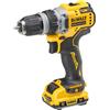 DeWALT DCD703L2T-QW trapano 1500 Giri/min 900 g Nero, Giallo con batteria e caricabatteria [DCD703L2T-QW]