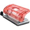 Esselte Rapid Colour'Breeze, Mini Perforatore a 2 fori per casa ufficio pratica e robusta, Fora fino a 10 fogli, Bucatrice da tavolo e scrivania portatile con cassetto di raccolta inferiore, Corallo, 5001533