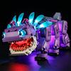 GEAMENT Set di Luci LED Compatibile Con LEGO Fortnite Klombo 77077 (Modello di mattoncini non incluso)