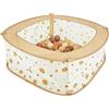 BIECO Principessa Pop Up Dots | Include 50 Palline | Tenda da Gioco per Bambini | Princess Tent for Girls