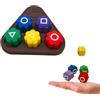 YUZNA 2 Set Set di gioco Gonggi, gioco coreano Gonggi, pietre Gonggi, jack coreani Gonggi, gioco tradizionale coreano Gong Gi,giochi