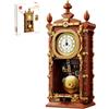 TYCOLE Orologio da parete vintage classico giocattolo con vera funzione orologio e manuale - pendolo meccanico collegabile - decorazione per la casa unica e pezzo da collezione per adulti e bambini